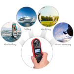 Анемометр цифровий 0,7-30м/с, -10-45°C WINTACT WT816A - Зображення 6
