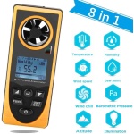 Багатофункціональний анемометр-метеостанція 0,7-30м/с, -20-60°C BENETECH GM8910 - Зображення 2