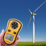 Цифровий анемометр крильчатий 0,1-30м/с, -10-45°C BENETECH GM8908 - Зображення 4