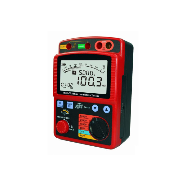 Цифровий мегаомметр (0-1000 ГΩ) BENETECH GM3125