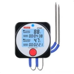 Термометр цифровий для барбекю 2-х канальний Bluetooth, -40-300 ° C WINTACT WT308A