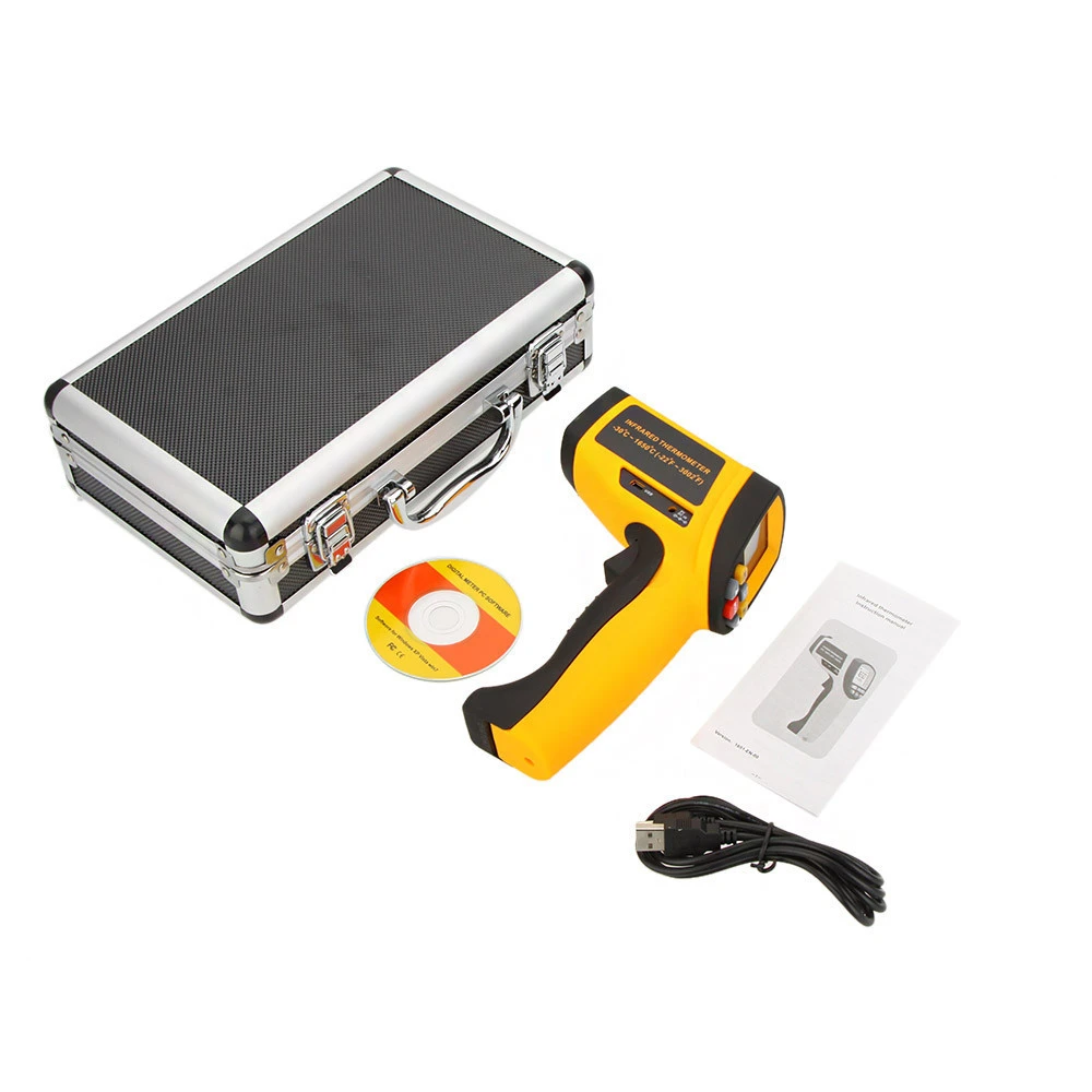 2207186319_pirometr-promyshlennyj-usb.jpg Пірометр промисловий USB -30-1650 ° C BENETECH GM1651 - Зображення 1