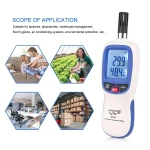Термо-гігрометр 0-100%, -20-70°C WINTACT WT83 - Зображення 4