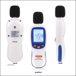 Вимірювач шуму (шумомір) Bluetooth 30-130 дБ WINTACT WT85B - Зображення 3
