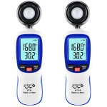 Цифровий люксметр (вимірювач освітленості + термометр) Bluetooth 200000 Lux WINTACT WT81B - Зображення 2