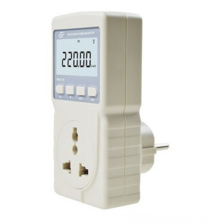 2218016538_izmeritel-rashoda-elektroenergii.jpg Вимірювач витрати електроенергії (ватметр) 1A BENETECH GM87 - Зображення 1