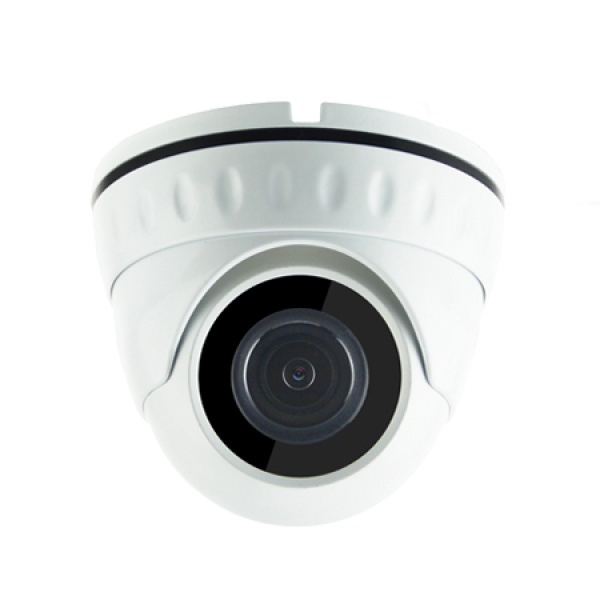 1MP камера купольна корпус метал AHD/HDCVI/HDTVI/Analog 720р MERLION (об'єктив 3.6мм/ІК підсвічування 20м)