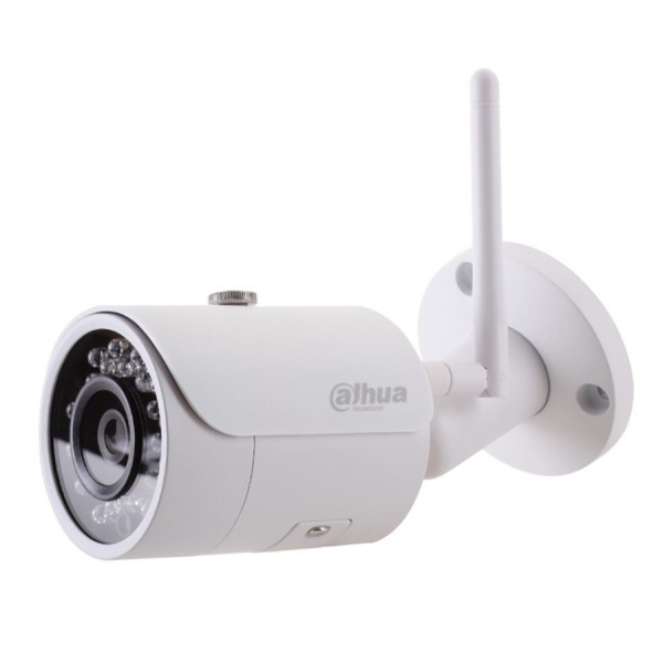 1.3 МП циліндрична вулична Wi-Fi відеокамера з SD карткою DH-IPC-HFW1120S-W