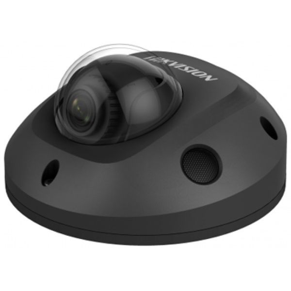 4МП міні IP відеокамера Hikvision чорного кольору DS-2CD2543G0-IS (4 ММ)