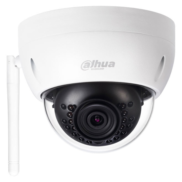 4 МП купольна Wi-Fi відеокамера з SD карткою DH-IPC-HDBW1435EP-W-S2 (2.8 ММ)