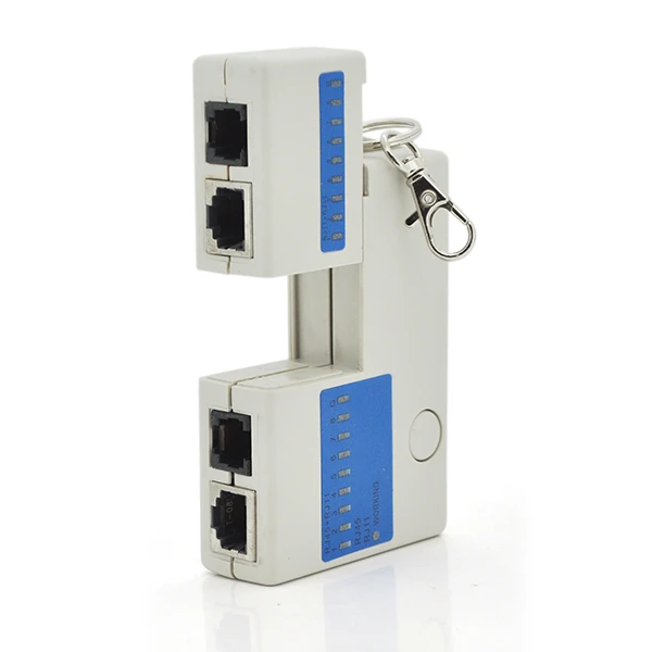 Тестер кабельний Merlion ML7123 RJ45/RJ12 (без батарейки в комплекті) Q50