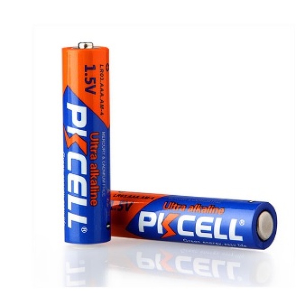Батарейка лужна PKCELL 1.5V AAA/LR03, 2 штуки shrink ціна за shrink