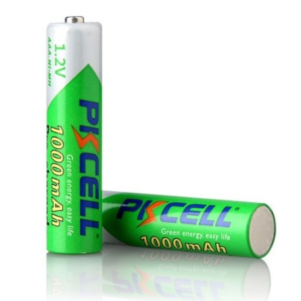 Аккумулятор PKCELL 1.2V AAA 1000mAh NiMH Already Charged, 2 штуки у блістері ціна за блістер, Q12