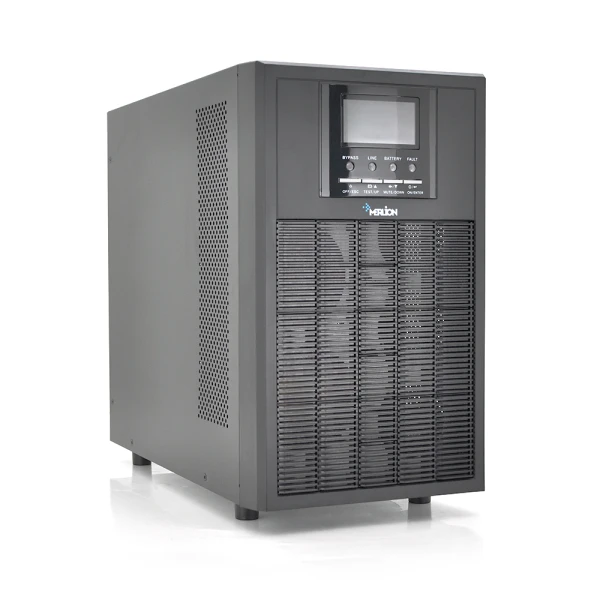 ДБЖ Merlion RTSW KRONOS Pro+10KL Tower (8000W) LCD, 110-300VAC, AVR 1st, 192V під зовнішню батарею, USB & RS232, plastik Case Q1 (442x190х318) 16кг