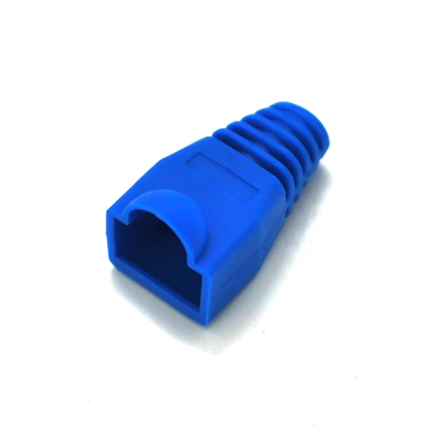 Ковпачок ізолюючий Merlion RJ-45 Blue (100 шт/уп.)