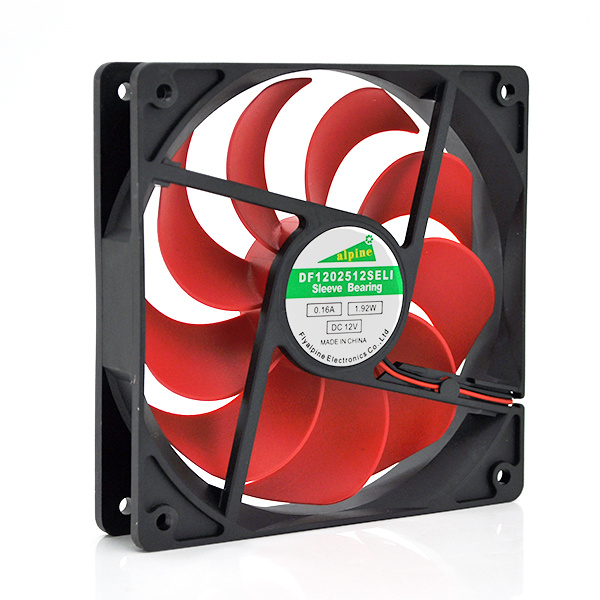 Кулер корпусний Merlion 12025 DC sleeve fan 2pin - 120*120*25мм, 1100об/хв