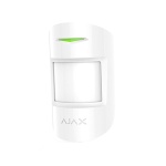 Бездротовий датчик руху з радіочастотним скануванням Ajax MotionProtect Plus white