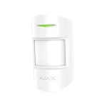 Бездротовий датчик руху з радіочастотним скануванням Ajax MotionProtect Plus white
