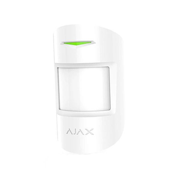 Бездротовий датчик руху з радіочастотним скануванням Ajax MotionProtect Plus white