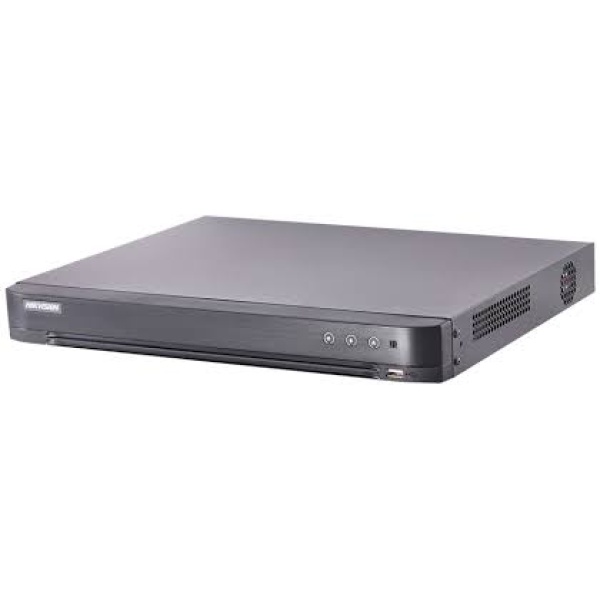 4-канальний Аналог/HD-TV/HDCVI/AHD/IP відеореєстратор Hikvision DS-7204HQHI-K1 (4 аудіо)