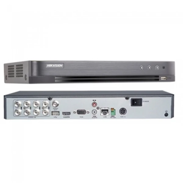 8 канальний Аналог/HD-TV/HDCVI/AHD/IP Hikvision DS-7208HQHI-K1 (4 АУДІО)