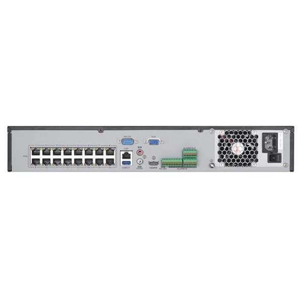 32-канальний 4K мережевий відеореєстратор PoE Hikvision DS-7632NI-I2/16P