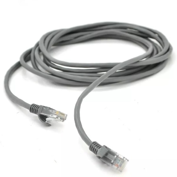 Патч-корд літій RITAR, CCA, UTP, RJ45, Cat.5e, 1.5m, сірий Q1000