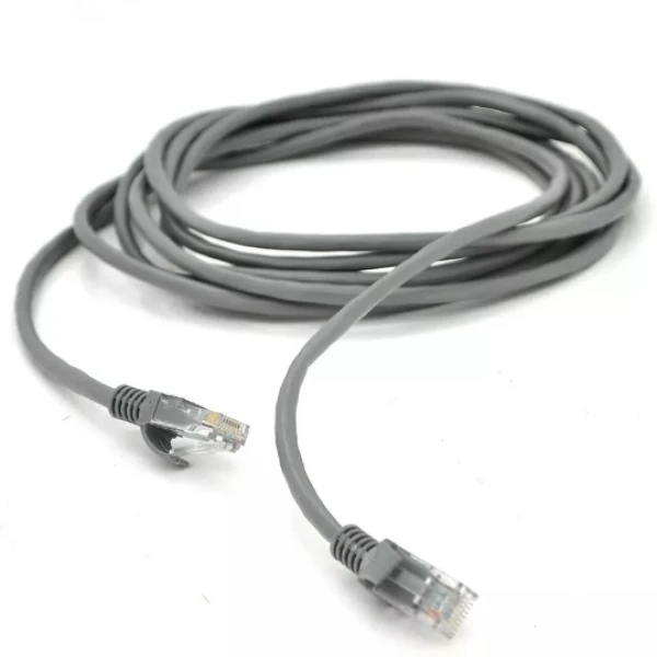 Патч-корд літій RITAR, CCA, UTP, RJ45, Cat.5e, 1.5m, сірий Q1000
