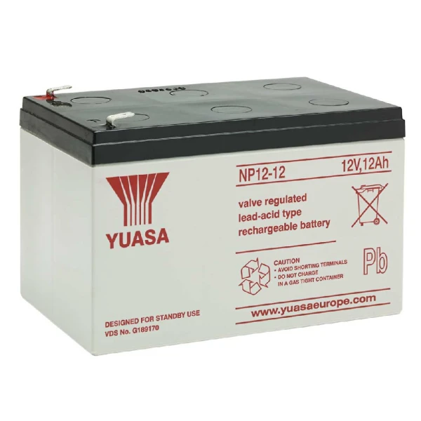 Аккумуляторна Батарея для ДБЖ Yuasa NP12-12 12V 12Ah, (151*98*97,5) Q4