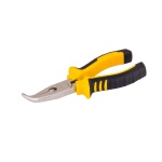 Щипці гнуті MASTERTOOL 160 мм С55 HRC 45~50 23-3160