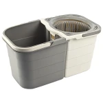 Набір для збирання Planet Spin Mop Duo 19 л кремово-сірий - Зображення 8