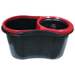 Набір для збирання Planet Spin Mop Eco 13 л чорний - Зображення 2