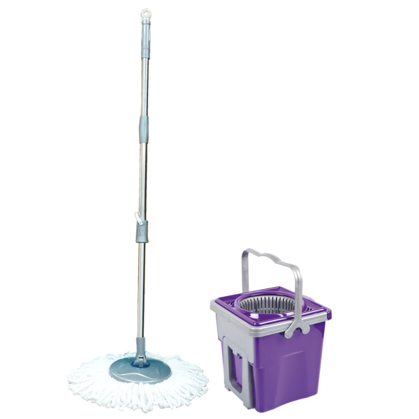 Planet Spin Mop Telescopic 9 л пурпурний