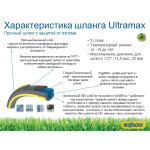 Шланг HoZelock 116251 TRICOFLEX ULTRAMAX 19 мм 25 м - Зображення 2