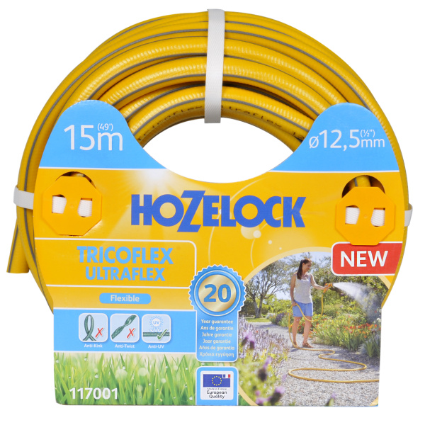 Шланг HoZelock 117001 TRICOFLEX ULTRAFLEX 12,5 мм 15 м