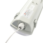 Світильник пром. EVRO-LED-SH-40 2*1200 SLIM з LED лампами 6400К - Зображення 4