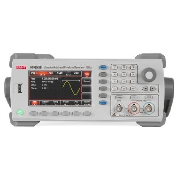 Генератор сигналів UNI-T UTG2062B, двоканальний, 60 МГц