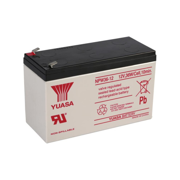 Акумуляторна Батарея для ДБЖ Yuasa NPW36-12 12V 7Ah ( 151*65*94 (97,5)) , Q8