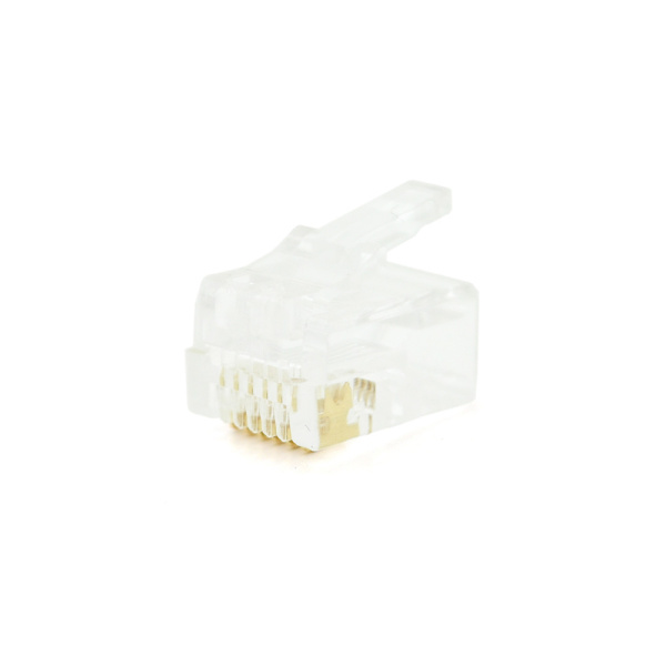 Конектор PiPo RJ-12 6P6C UTP Cat-3 (100 шт/уп.) Q10