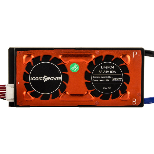 BMS плата LiFePO4 24V 8S 80A симметрия