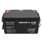 Аккумулятор кислотный AGM LogicPower LPM 12 - 65 AH - Зображення 7