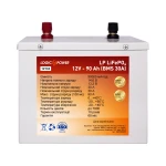 Аккумулятор LP LiFePO4 12V - 90 Ah (BMS 30A/15A) металл
