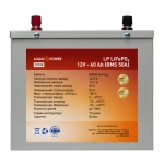 Аккумулятор LP LiFePO4 12V - 60 Ah (BMS 50A/25A) металл