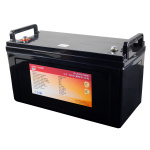 Аккумулятор LP LiFePO4 32650 12V - 100 Ah (BMS 80A/40A) пластик - Зображення 2