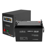 Комплект резервного питания для котла LogicPower ИБП B500VA + AGM батарея 1300W