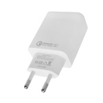 Быстрое зарядное устройство LP AC-010 USB 5V 3А Quick Charge + кабель Type-C/OEM 2 м White - Зображення 3