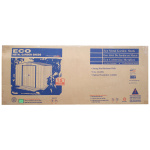 Сарай металевий ECO 202x122x181 см сірий з білим - Зображення 3