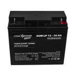 Акумулятор AGM LP 12V - 20 Ah Silver - Зображення 2