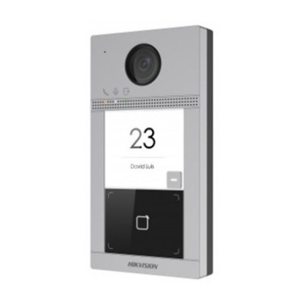 2 Мп IP вікна панель на одного абонента з ІК підсвічуванням і Wi-Fi DS-KV8113-WME1 / Flush