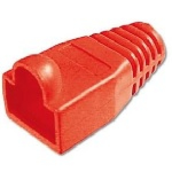 Ковпачок ізолюючий Merlion RJ-45 Red (100 шт/уп.)